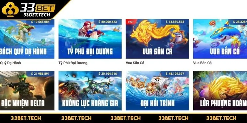 Kho game phong phú và cơ chế thưởng hấp dẫn