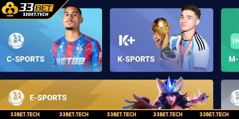 Tổng quan về thể thao 33BET